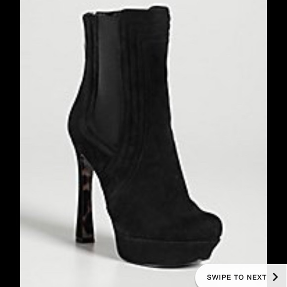 black guess boots